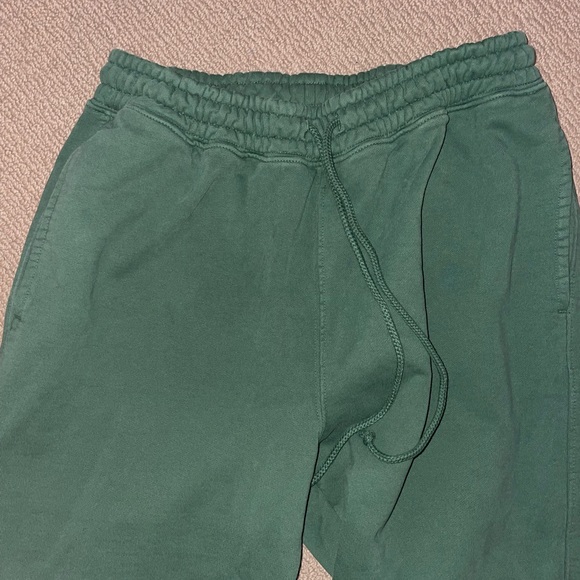 Unisex Yellow Label Co. green sweatpants - Picture 6 of 8